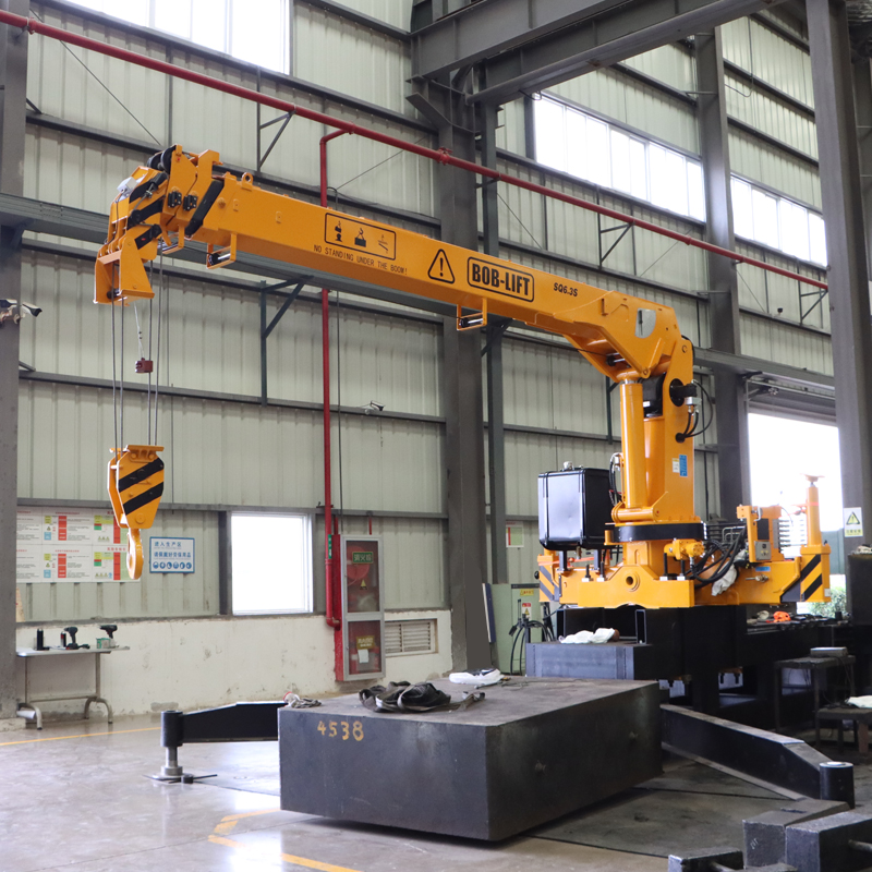 Bob-Lift 6,3-тонный телескопический бум-кран-окончательное решение для операций в городских ограниченных пространствах